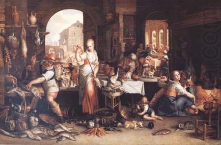 Frans Snyders Joachim Antonisz Uytewael Kitchen Scene (mk14) china oil painting image